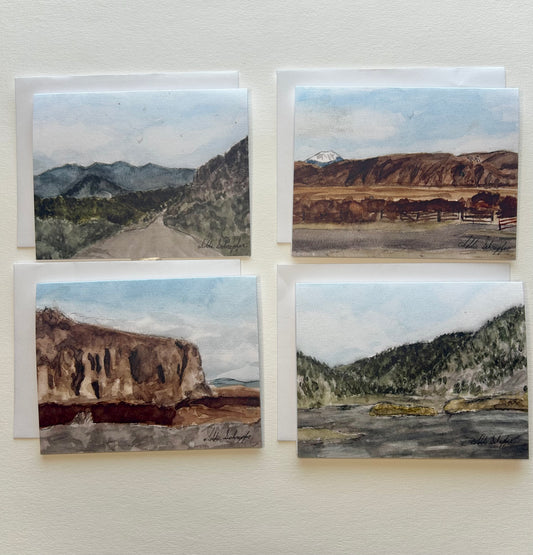 Landscape cards